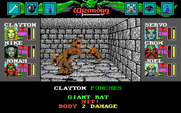Wizardry: Bane of the Cosmic Forge for IBM PC/Compatibles - Giant rat hit!