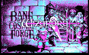 Wizardry: Bane of the Cosmic Forge for IBM PC/Compatibles - Title screen.