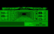 Wizardry: Bane of the Cosmic Forge for IBM PC/Compatibles - One of many hallways to explore.