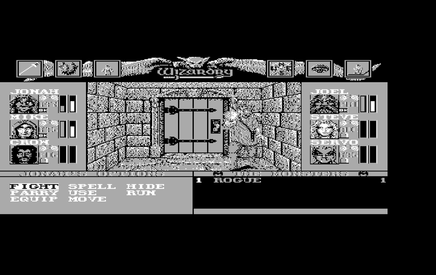 Wizardry: Bane of the Cosmic Forge IBM PC/Compatibles Screenshot: Another encounter!