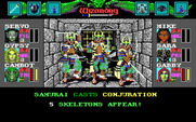 Wizardry: Bane of the Cosmic Forge for Amiga - Skeletons appear? That doesn't seem fair!