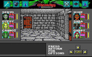 Wizardry: Bane of the Cosmic Forge for Amiga - Some doors...are they locked, or can I explore further?
