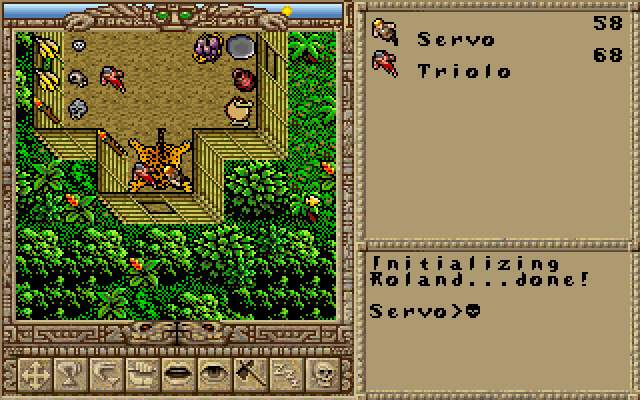 Worlds of Ultima: The Savage Empire IBM PC/Compatibles Screenshot: Game start.