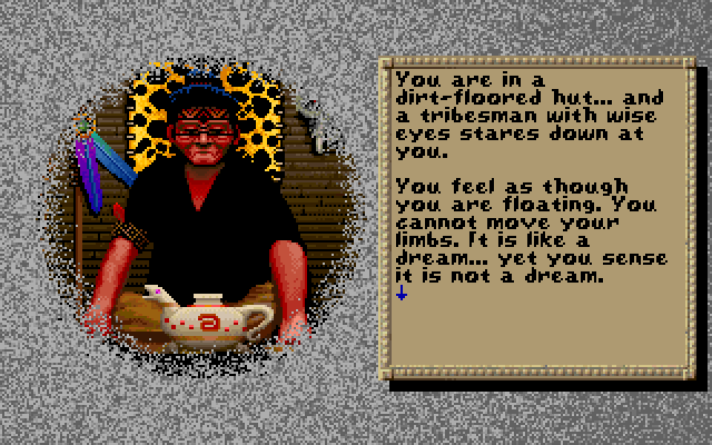 Worlds of Ultima: The Savage Empire IBM PC/Compatibles Screenshot: Get ready to build a new character...