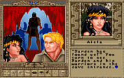 Worlds of Ultima: The Savage Empire for IBM PC/Compatibles - Cut scene when rescuing Aiela.