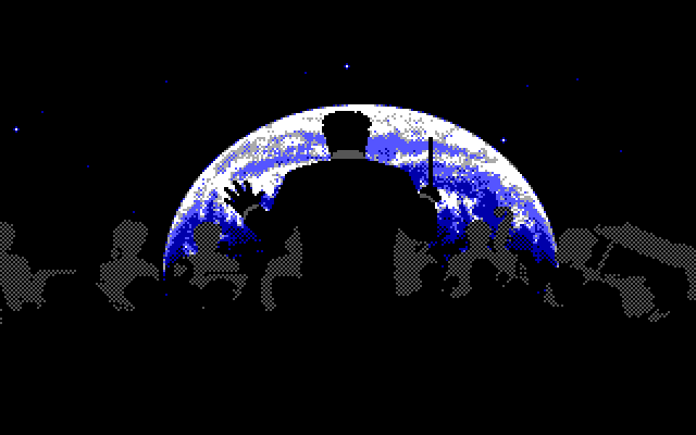 Worlds of Ultima: The Savage Empire IBM PC/Compatibles Screenshot: Origin FX introduction screen.