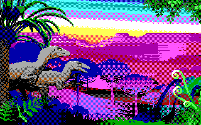 Worlds of Ultima: The Savage Empire IBM PC/Compatibles Screenshot: Introduction screen.
