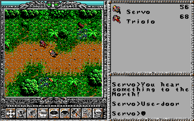 Worlds of Ultima: The Savage Empire IBM PC/Compatibles Screenshot: Wandering down a path...