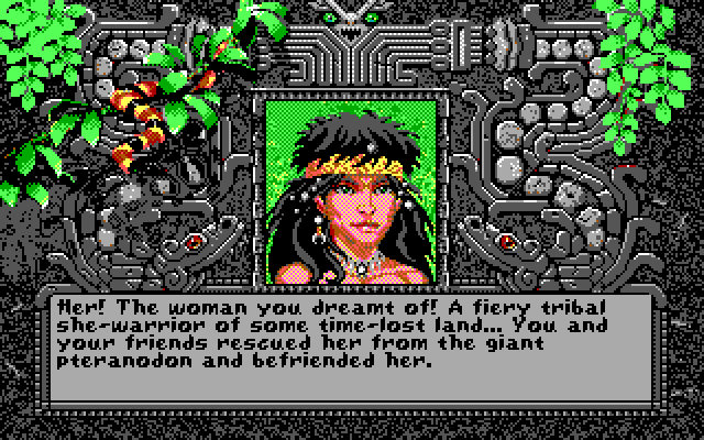 Worlds of Ultima: The Savage Empire IBM PC/Compatibles Screenshot: Opening story continued...