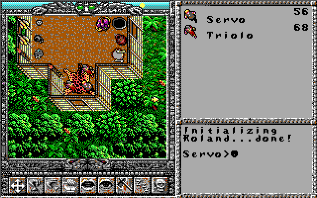 Worlds of Ultima: The Savage Empire IBM PC/Compatibles Screenshot: The starting location.