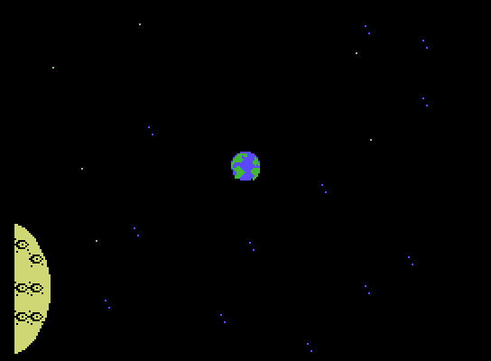 Evolution ColecoVision Screenshot: All stages complete! The game now repeats with increased difficulty.