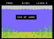 Evolution for ColecoVision - Game over.