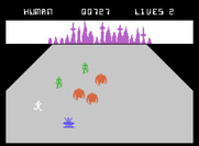Evolution for ColecoVision - Shoot the robot opponents before they catch you!