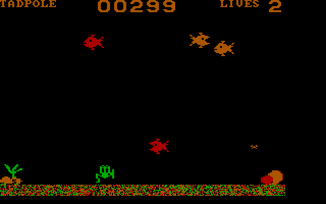 Evolution IBM PC/Compatibles Screenshot: Watch out for the fish!