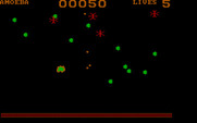 Evolution for IBM PC/Compatibles - Gameplay on the amoeba stage.