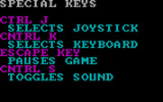 Evolution for IBM PC/Compatibles - The main menu.