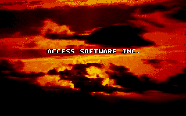 Mean Streets IBM PC/Compatibles Screenshot: Access Software presents...