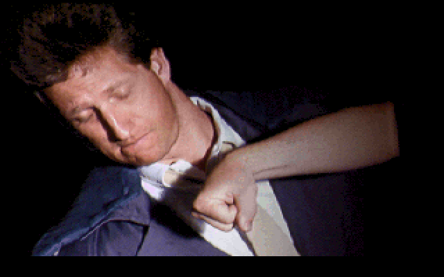 Mean Streets IBM PC/Compatibles Screenshot: Oops, I pissed someone off...