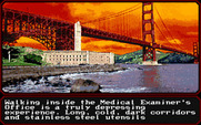 Mean Streets for IBM PC/Compatibles - Time to visit the medical examiner.