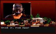 Mean Streets for IBM PC/Compatibles - This guy is not in a helpful mood!