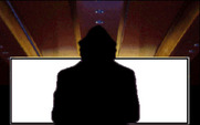 Mean Streets for IBM PC/Compatibles - A silhouette enters the room!