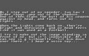 Mean Streets for IBM PC/Compatibles - Tex is in trouble...