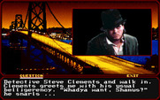 Mean Streets for IBM PC/Compatibles - Some characters are friendly, some aren't...