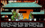 Mean Streets for IBM PC/Compatibles - Searching for my next contact...