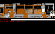 Mean Streets for IBM PC/Compatibles - A gunfight sequence begins!