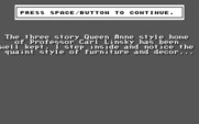 Mean Streets for IBM PC/Compatibles - Heading over to Carl Linsky's to search for clues...