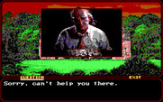Mean Streets for IBM PC/Compatibles - Let's see if this guy knows anything...