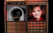 Mean Streets for IBM PC/Compatibles - Vanessa appears on the vid phone...