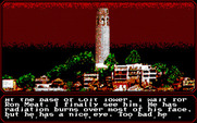 Mean Streets for IBM PC/Compatibles - Heading to the Colt Tower...
