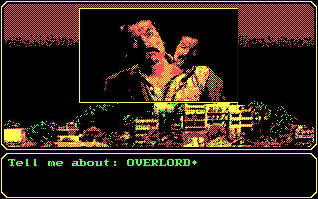 Mean Streets IBM PC/Compatibles Screenshot: I need to learn more about this Project Overlord...