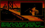 Mean Streets for IBM PC/Compatibles - This guy doesn't like Tex.