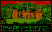 Mean Streets for IBM PC/Compatibles - Stopping by Gideon's home...