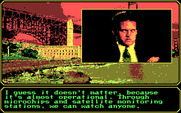 Mean Streets for IBM PC/Compatibles - Another unfriendly character.