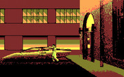 Mean Streets for IBM PC/Compatibles - Game start.