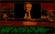 Mean Streets for IBM PC/Compatibles - This guy is a pain to deal with...but he'll provide a clue!