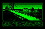 Mean Streets for IBM PC/Compatibles - Heading over to the bay bridge...