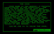 Mean Streets for IBM PC/Compatibles - The case you need to solve.