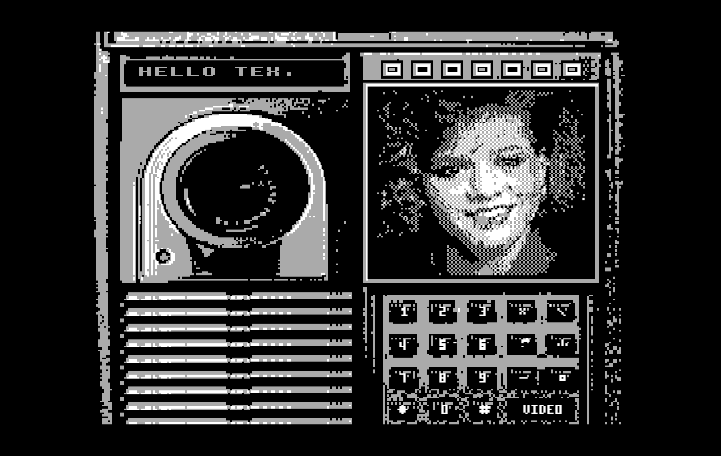 Mean Streets IBM PC/Compatibles Screenshot: Vanessa can help out sometimes.