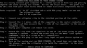 Mean Streets for IBM PC/Compatibles - Connecting Realsound to your stereo.