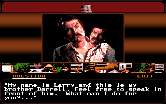 Mean Streets Amiga Screenshot: One of the mutants you'll encounter.