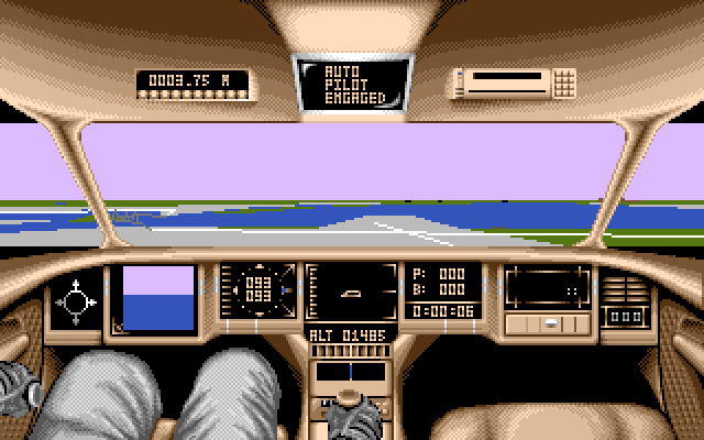 Mean Streets Amiga Screenshot: Off to the next location...