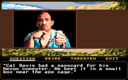 Mean Streets for Amiga - You'll need to locate all of the passcards and their passwords to win the game.