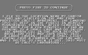 Mean Streets for Amiga - Laboratory description.