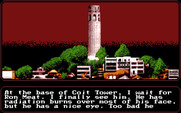 Mean Streets for Amiga - At the base of the Colt Tower.