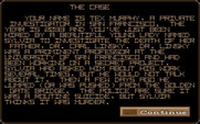 Mean Streets for Amiga - The case you're tasked with solving...