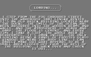 Mean Streets for Amiga - A description precedes each location you visit.
